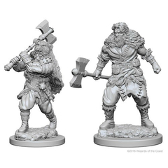 Nolzur's Marvelous Miniatures - Human Barbarian Male